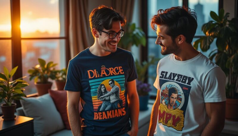 découvrez pourquoi les t-shirts inspirés des séries tv se sont imposés dans nos garde-robes : un mélange de style, de nostalgie et de déclaration personnelle pour tous les fans.