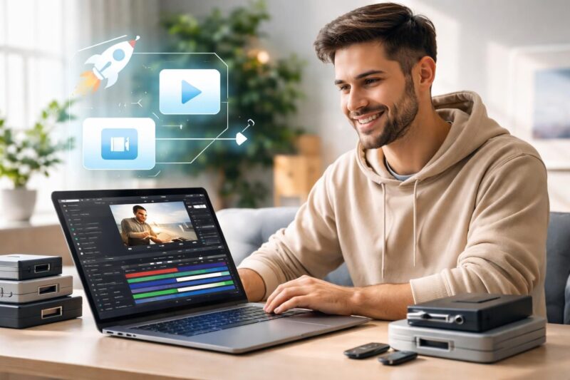 découvrez comment tinyvid aide les créateurs de contenu à réduire le poids de leurs vidéos, améliorant ainsi la rapidité de chargement, l'économie de stockage et la facilité de partage.