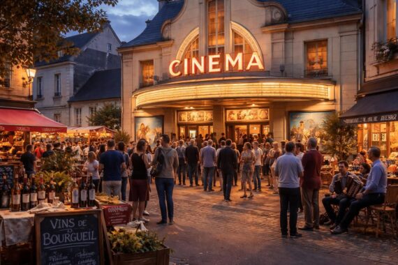 L&rsquo;impact du cinéma à Bourgueil sur la culture locale