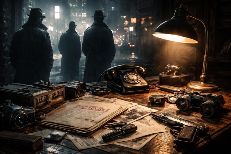 découvrez un documentaire captivant sur l'espionnage, dévoilant des histoires vraies pleines de suspense et de mystère.