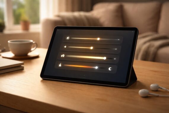 Une tablette tactile pour binge-watcher sans casser les yeux : réglages essentiels