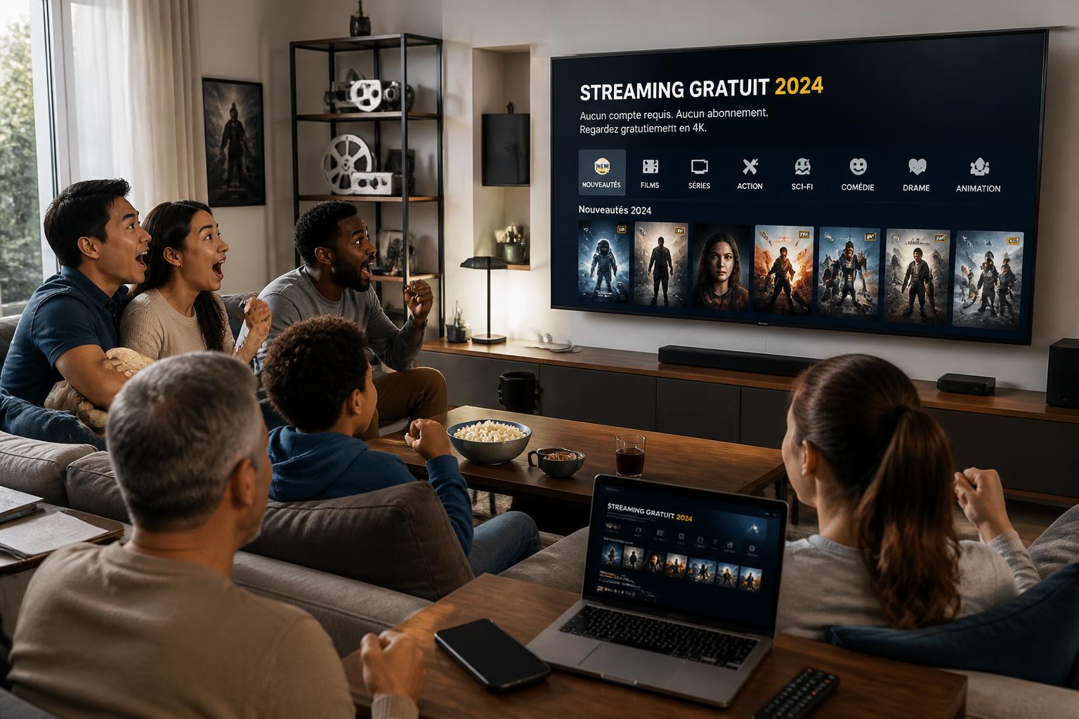 découvrez les nouveautés incontournables du streaming de films gratuit sans compte en 2024 et profitez des meilleures plateformes pour regarder vos films préférés en toute simplicité.
