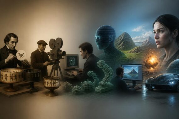 L&rsquo;évolution des techniques de 1837 cgi au fil des décennies
