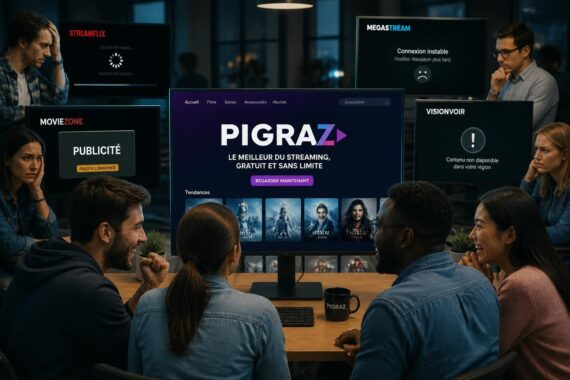 Le site de streaming gratuit Pigraz face à la concurrence : qui sort vainqueur ?