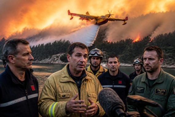 À travers le documentaire sur le canadair : des témoignages poignants d&rsquo;intervenants