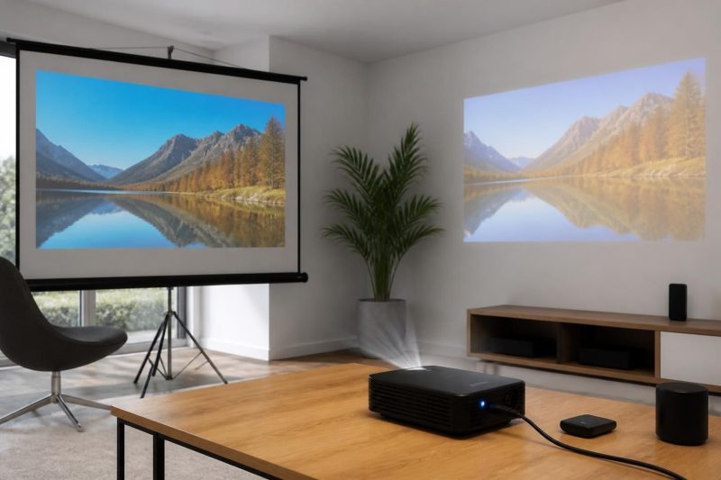 découvrez comment choisir entre un écran de projection et un mur blanc pour optimiser l'utilisation de votre mini vidéoprojecteur acer et profiter d'une qualité d'image optimale.
